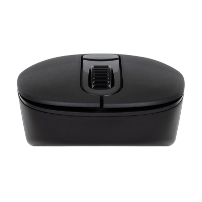 ナカバヤシ　無線静音3ボタンBlueLEDマウス／ブラック　MUS-RKT252BK　(tm)の商品画像6枚目