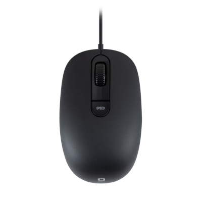 ナカバヤシ　有線静音3ボタンBlueLEDマウス／ブラック　MUS-UKT253BK　(tm)の商品画像5枚目