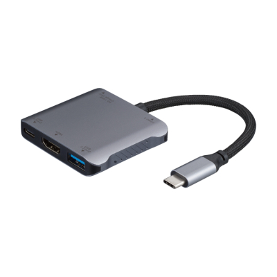 ナカバヤシ Type-C5in1コンパクトドック/グレー UD-C12GY (tm)の商品画像7枚目