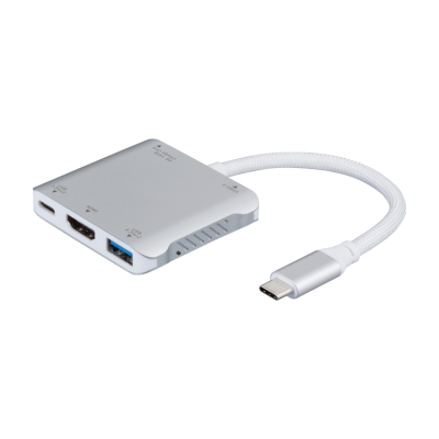 ナカバヤシ　Type－C5in1コンパクトドック／シルバー　UD-C12SL　(tm)の商品画像7枚目