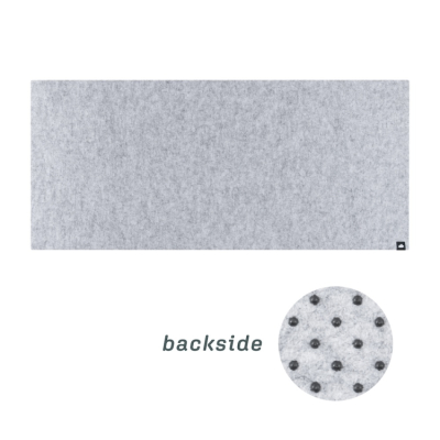 ナカバヤシ　Cloud-Felt  デスクマット（W900×D400） ライトグレー　MUP-943LGY　(tm)の商品画像1枚目