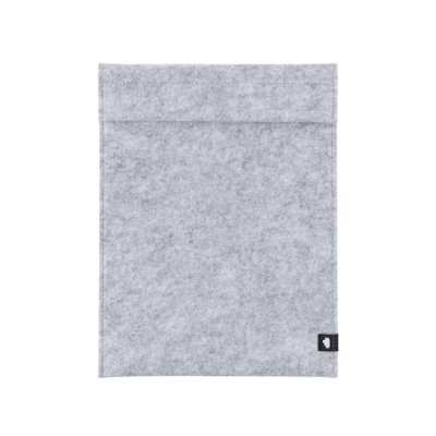 ナカバヤシ　Cloud-Felt 14インチPC・タブレットスリーブケース（フラップタイプ） ライトグレー　SZC-FC142502LGY　(tm)の商品画像1枚目