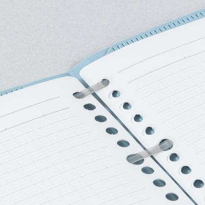 ナカバヤシ フラリーフ/ロジカル・フラットバインダーノート/A5/ミスティブルー FLL-A501B-Bの商品画像3枚目