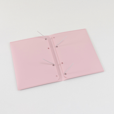 ナカバヤシ　フラリーフ/ロジカル・フラットバインダーノート/A5/オールドピンク　FLL-A501B-Pの商品画像4枚目