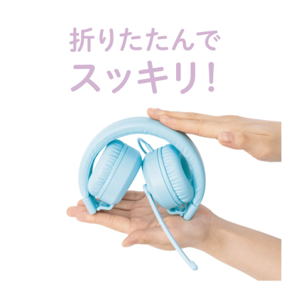 ナカバヤシ　4極　ヘッドセット／ライトブルー　MHM-STB36LB　(tm)の商品画像18枚目