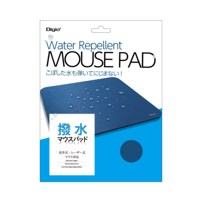 ナカバヤシ　撥水マウスパッド／ブルー　MUP-924BL　(tm)の商品画像3枚目