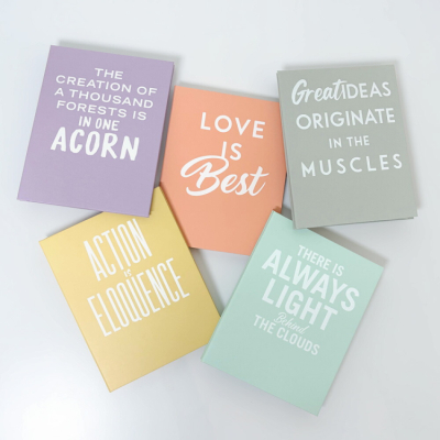 【WEB限定品】アルバム ホームデコレーションアルバムシリーズ メッセージアルバム HDMA-L-CP/EC コーラルピンクの商品画像5枚目