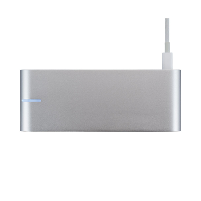 ナカバヤシ　PD対応 Type-C トリプルディスプレイドッキングステーション/シルバー　UD-C14SL　(tm)の商品画像11枚目