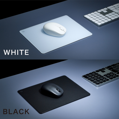 ナカバヤシ　ガラスマウスパッド 2mm/ブラック　MUP-944BK　(tm)の商品画像8枚目