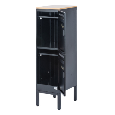 ナカバヤシ アバンテ-リネア パーソナルストレイジ 1列2段/マットブラック ATF-PL2MBKの商品画像3枚目