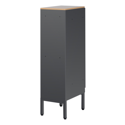 ナカバヤシ アバンテ-リネア パーソナルストレイジ 1列2段/マットブラック ATF-PL2MBKの商品画像11枚目