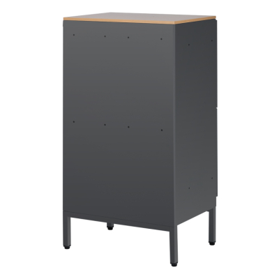 ナカバヤシ アバンテ-リネア パーソナルストレイジ 2列2段/マットブラック ATF-PL4MBKの商品画像11枚目