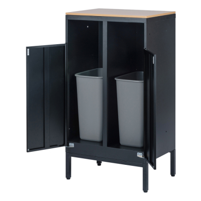 ナカバヤシ　アバンテ-リネア ダストストレイジ 2列／マットブラック　ATF-DB2MBKの商品画像10枚目