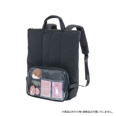 ナカバヤシ Ura-Oshiバックパック/ブラック CB-289BK (tm)の商品画像4枚目