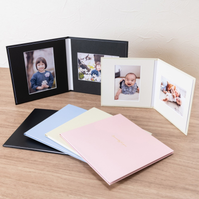 ナカバヤシ 写真台紙/スクエア2L判2面 VM2L-301-B ブルーの商品画像4枚目