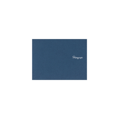 ナカバヤシ　ライト写真台紙／Ｌ判／ヨコ／ネイビーブルー　LPM-L-101-Bの商品画像1枚目