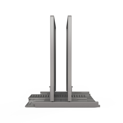 ナカバヤシ　キャパティ　アジャストスタンド　グレー　FB-AS1GYの商品画像5枚目