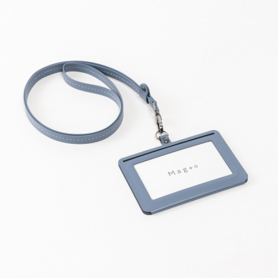 ナカバヤシ Mag+o(マグト)/マグネットIDカードホルダー/ヨコ型/ミストブルー MGT-ID-01-B (tm)の商品画像4枚目