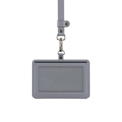 ナカバヤシ　Mag＋o（マグト）/マグネットIDカードホルダー/ヨコ型/ストーングレー　MGT-ID-01-N　(tm)の商品画像1枚目