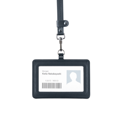 ナカバヤシ Mag+o(マグト)/マグネットIDカードホルダー/ヨコ型/ジェットブラック MGT-ID-01-D (tm)の商品画像3枚目