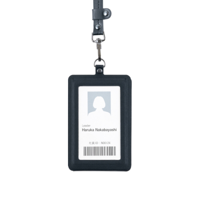 ナカバヤシ Mag+o(マグト)/マグネットIDカードホルダー/タテ型/ジェットブラック MGT-ID-02-D (tm)の商品画像3枚目