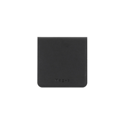 ナカバヤシ　Mag＋o（マグト）/マグネット付箋ホルダー/スクエア/ジェットブラック　MGT-FHSQ-01-D　(tm)の商品画像1枚目