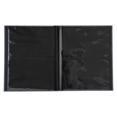 ナカバヤシ cotto. （コット） 黒台紙フォトアルバム／2L判ヨコ４８枚／ホワイト A-COP2L-480-Wの商品画像3枚目