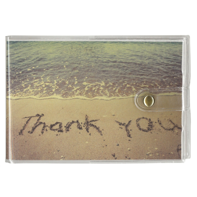 ナカバヤシ　カバーポケットアルバム　L判1段20枚　フォトビーチ　アカ-PVL-201-5/Gの商品画像1枚目