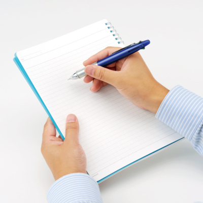 ナカバヤシ スイング・ロジカルノート/Wリング B5 A罫 PP表紙 ブラック NW-B506-Dの商品画像3枚目