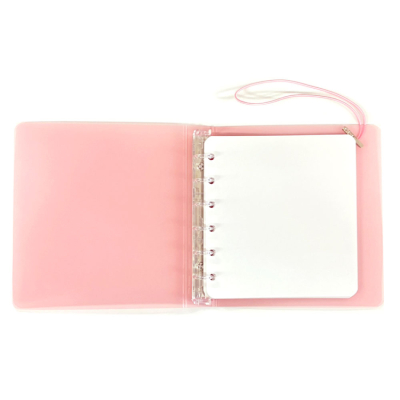 ナカバヤシ　コレニ　スタンプ帳　バインダー／サンセットピンク　CRN-STB-SPの商品画像3枚目