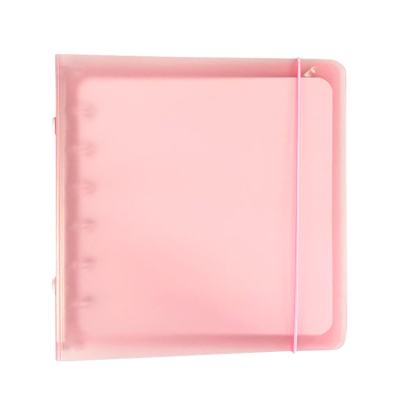 ナカバヤシ　コレニ　スタンプ帳　バインダー／サンセットピンク　CRN-STB-SPの商品画像4枚目