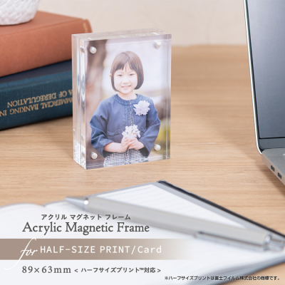 ナカバヤシ　アクリルマグネットフレーム／ハーフサイズプリント判　フ-ACM-LHの商品画像8枚目