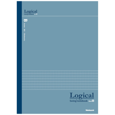 ナカバヤシ　ロジカルノート　セミB5　クラシックカラー　B罫　3P　NB507B-3Pの商品画像4枚目