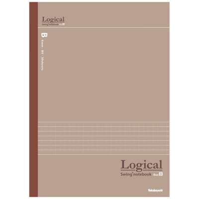 ナカバヤシ　ロジカルノート　セミB5　クラシックカラー　B罫　3P　NB507B-3Pの商品画像5枚目