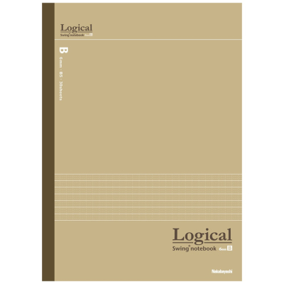 ナカバヤシ　ロジカルノート　セミB5　クラシックカラー　B罫　3P　NB507B-3Pの商品画像6枚目
