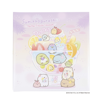 ナカバヤシ　フヤスアルバム10L フリー台紙（白）　すみっコぐらし　A-LF-1010の商品画像1枚目