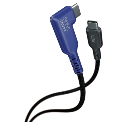 ナカバヤシ　USB　PD240W充電ケーブル　1.2m　L型／黒　UPD-2B12LBK　(tm)の商品画像2枚目