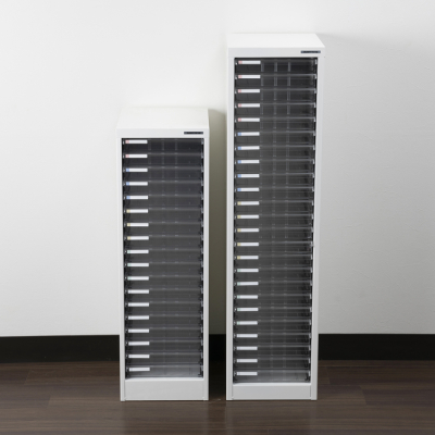 ナカバヤシ　アバンテV2フロアケース　　浅24段／シロ　AF-24の商品画像4枚目