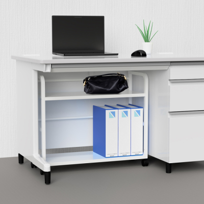 ナカバヤシ　アンダーデスクターナ　幅70cm ／ホワイト　ND-U700Wの商品画像3枚目