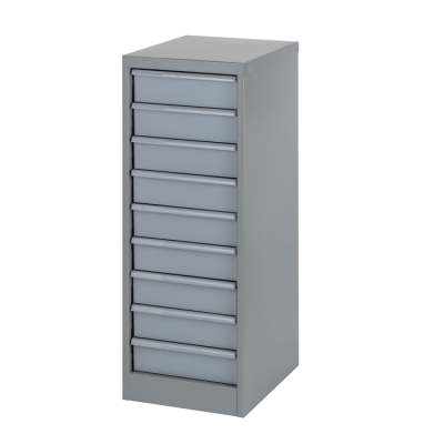 ナカバヤシ　アバンテV2フロアケース　カラートレータイプ／アッシュグレー　AF-M9の商品画像1枚目