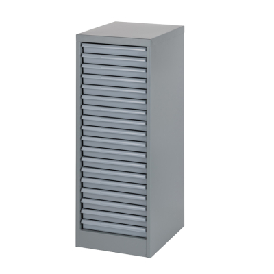 ナカバヤシ　アバンテV2フロアケース　カラートレータイプ／アッシュグレー　AF-18の商品画像1枚目