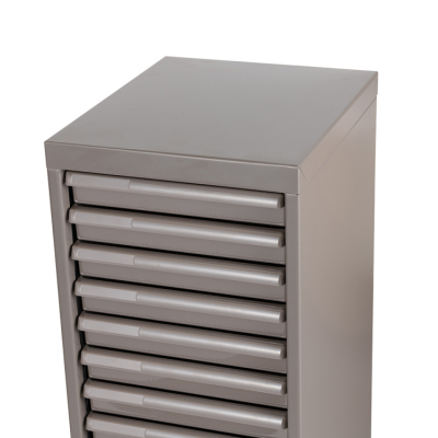 ナカバヤシ　アバンテV2フロアケース　カラートレータイプ／モカブラウン　AF-18の商品画像3枚目