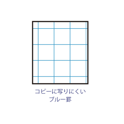 ナカバヤシ ロジカル・シンクノート・A3サイズ・ヨコ 天ノリタイプ 方眼5mmブラック・ブルー罫 RP-A301-DBの商品画像2枚目