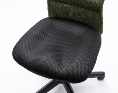 ナカバヤシ　フィットメッシュチェア／オリーブ　CNN-007VG　(tm)の商品画像4枚目