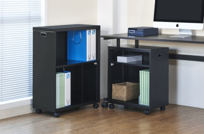 ナカバヤシ　デスクターナ　H600mm／ブラック　ND-722-BKの商品画像2枚目