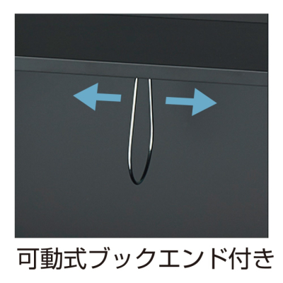 ナカバヤシ　デスクターナ　A4　2段／ブラック　ND-723-BKの商品画像3枚目