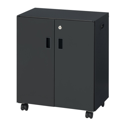 ナカバヤシ　セキュリティデスクターナ　H600mm／ブラック　ND-S722-BKの商品画像1枚目