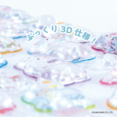 ナカバヤシ うるぷくたんシール ふわふわたっとん/フルーツ RSTK-001-3の商品画像9枚目