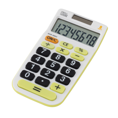 ナカバヤシ　電卓　デスクトップ大型キータイプ　S　ECD-8501Gの商品画像2枚目