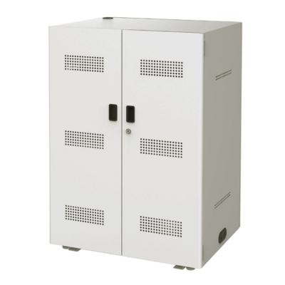 ナカバヤシ　タブレット保管庫　44台収納／ホワイト　PTB-44LWの商品画像1枚目